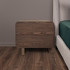 Прикроватная тумбочка (левая) отделка дымчатый шпон дуба MP-10, WJ-09 от FRATELLI BARRI, FB.BST.PI.3, 3-я фотография мини