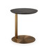 Приставной столик отделка черный XY-185, матовая латунь RJ-8808 от FRATELLI BARRI, FB.ST.COM.5, 1-я фотография мини