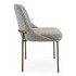 Стул отделка ткань Milan col. 450, ножки матовая бронза M2 от MOD INTERIORS, MDI.CH.TOL.42, 3-я фотография мини