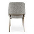 Стул отделка ткань Milan col. 450, ножки матовая бронза M2 от MOD INTERIORS, MDI.CH.TOL.42, 4-я фотография мини