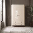 Гардероб отделка бежевый блестящий лак Beige B gloss от FRATELLI BARRI, FB.WR.MD.65, 3-я фотография мини